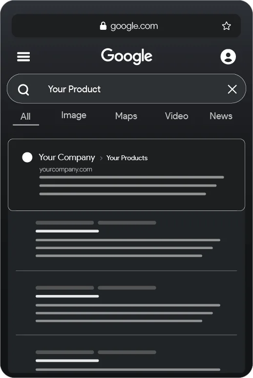 EO services: Visualizing how effective SEO can boost search engine rankings.
